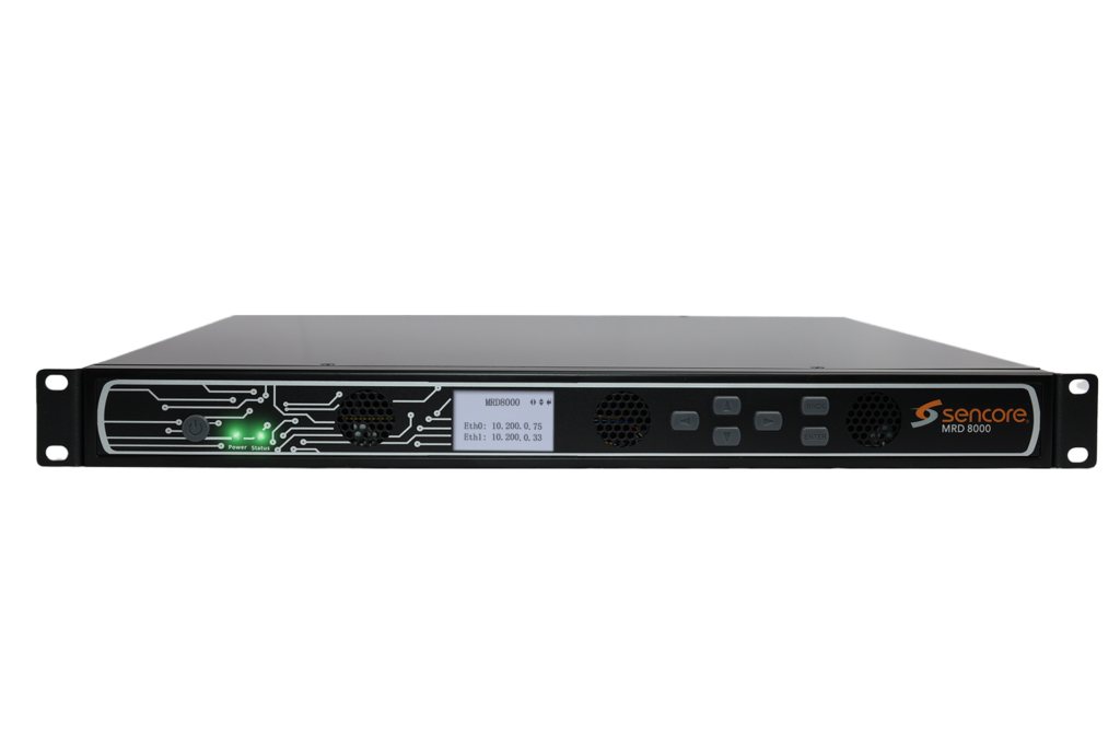 MRD 8000 Front Panel